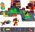By Baboo Magnetic Tiles - Auto's & Racebaan - afbeelding 1