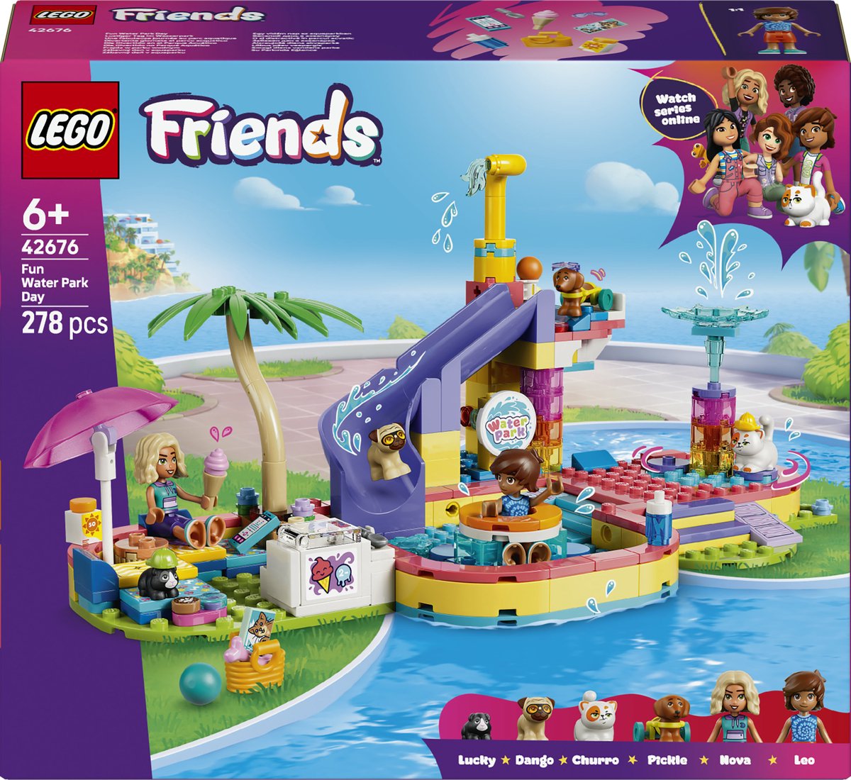 LEGO Friends Leuke Dag in het Waterpark - 42676 - afbeelding 1