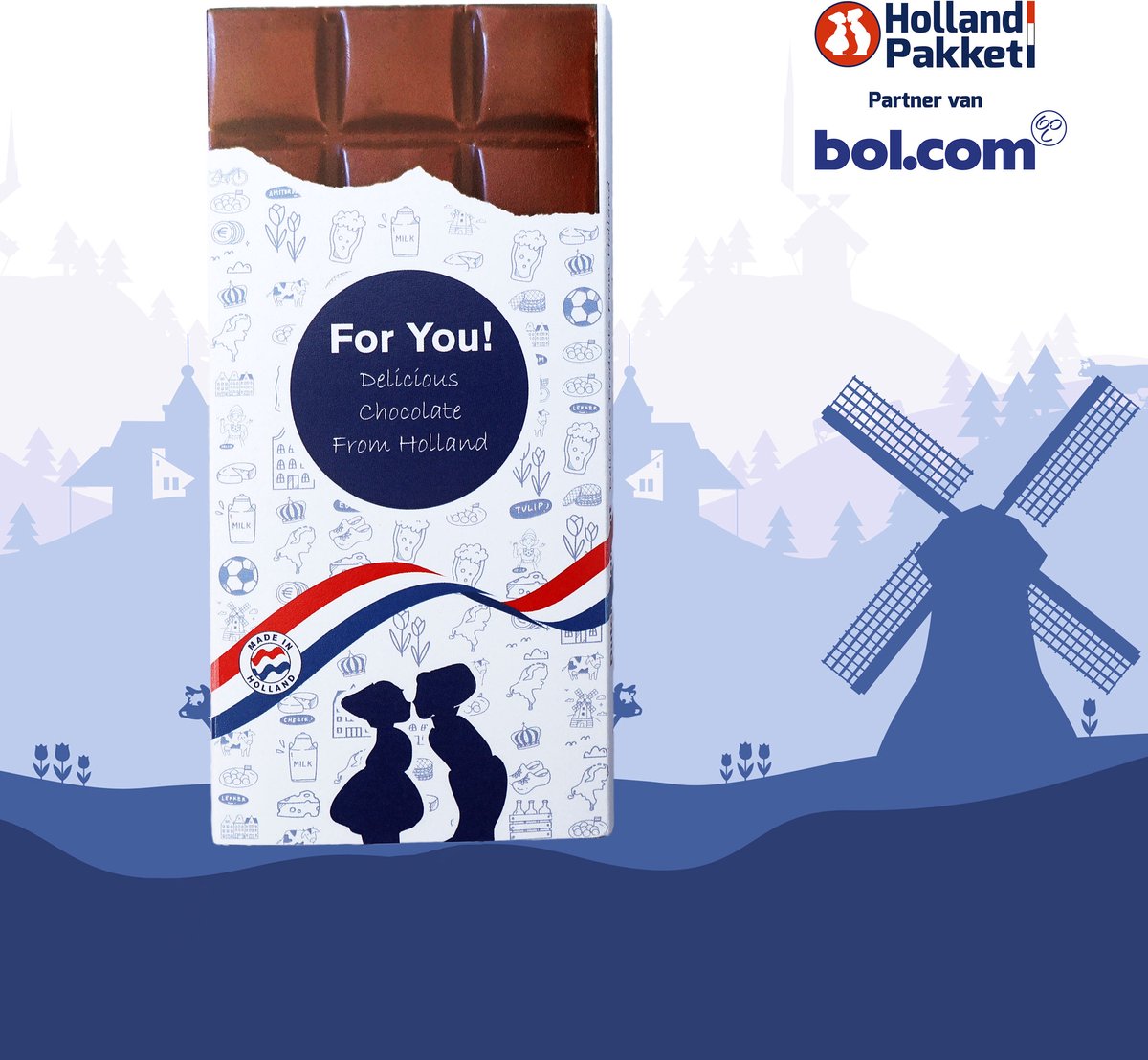 Holland tas Dutch Moment - Giftset - Cadeaupakket - Cadeauset - afbeelding 4