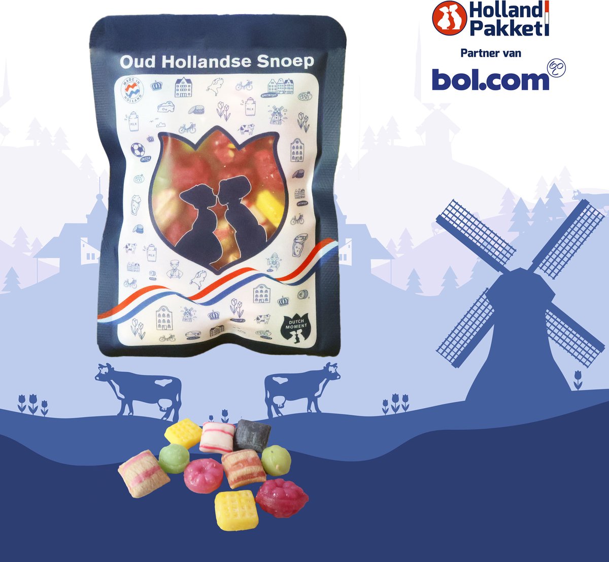 Holland tas Dutch Moment - Giftset - Cadeaupakket - Cadeauset - afbeelding 3