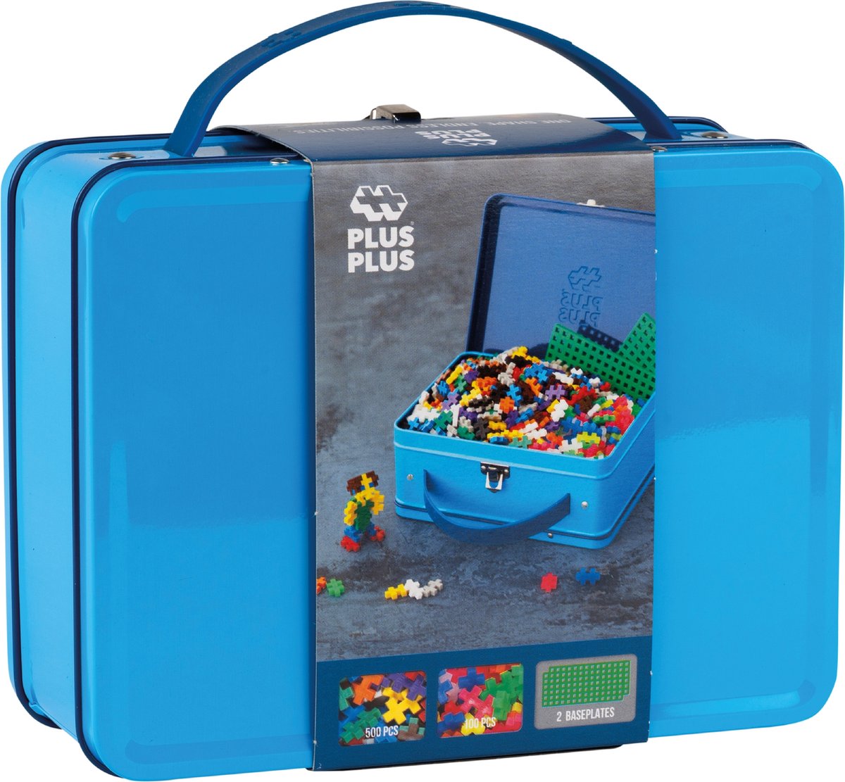 Plus-Plus Basic Reiskoffer - 600-delige bouwset - afbeelding 2