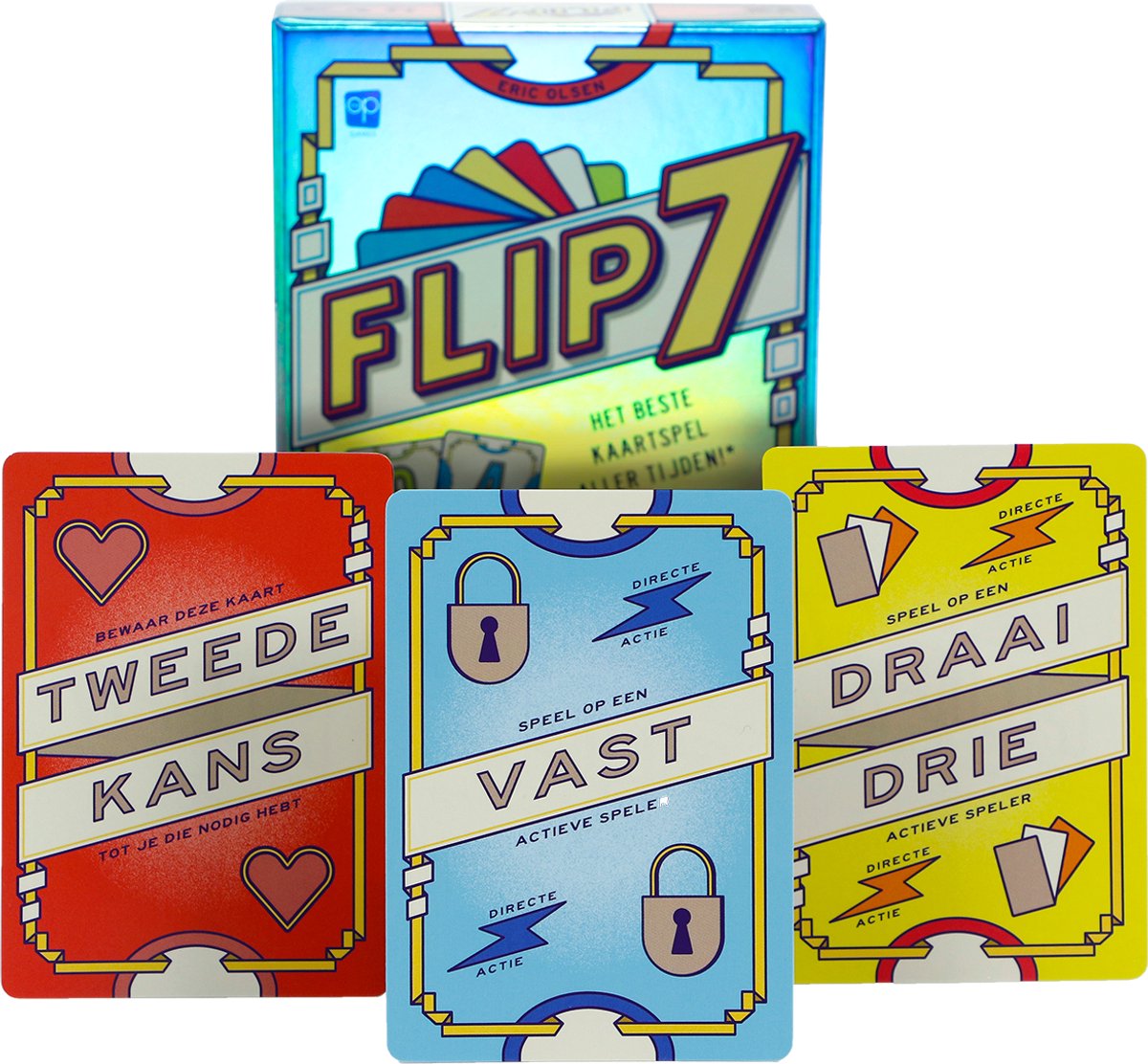 999 Games - Flip 7 - Nederlandse versie! - Zenuwslopend Kaartspel - Snel en Makkelijk te Leren - Het ideale kaartspel voor kleine en grote groepen - Partyspel - Compact Familiespel - afbeelding 3