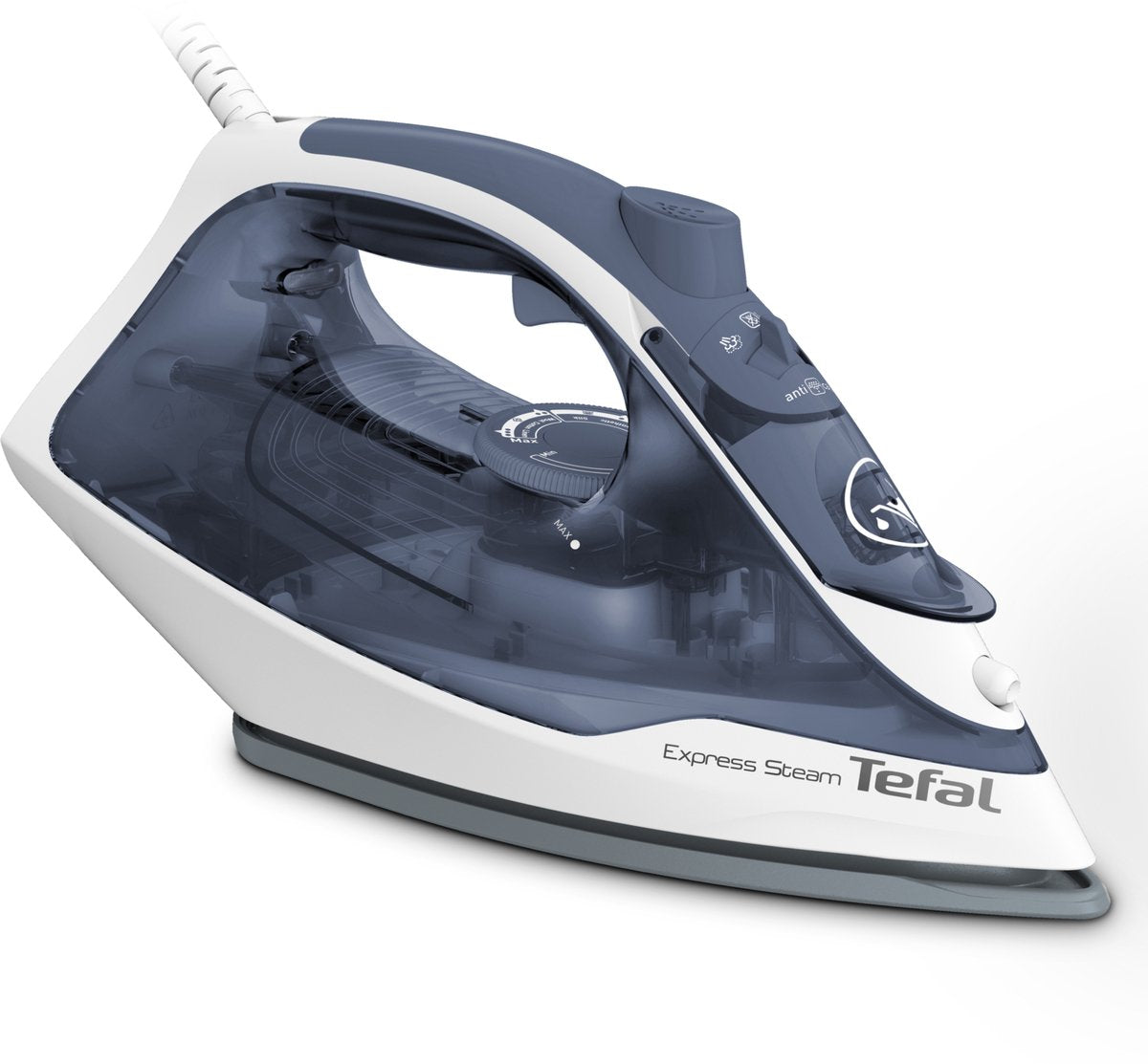 Tefal Express Steam FV2837 - Stoomstrijkijzer - 165 g/min Stoomboost - Anti-Kalk - Snel Opwarmen - 2400W - afbeelding 1