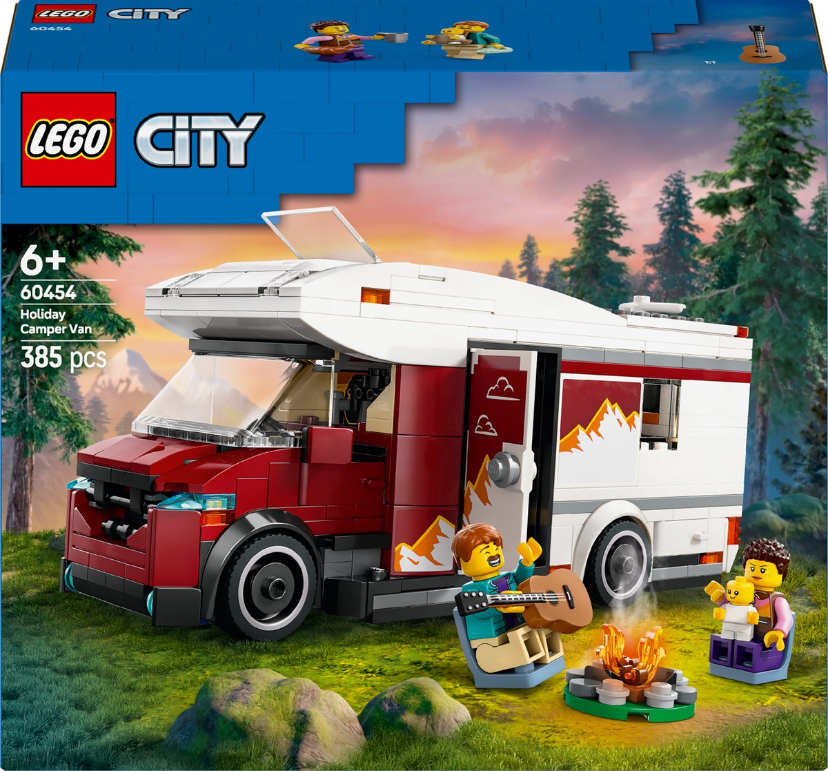 LEGO City Avontuurlijke camper voertuigset - 60454 - afbeelding 1