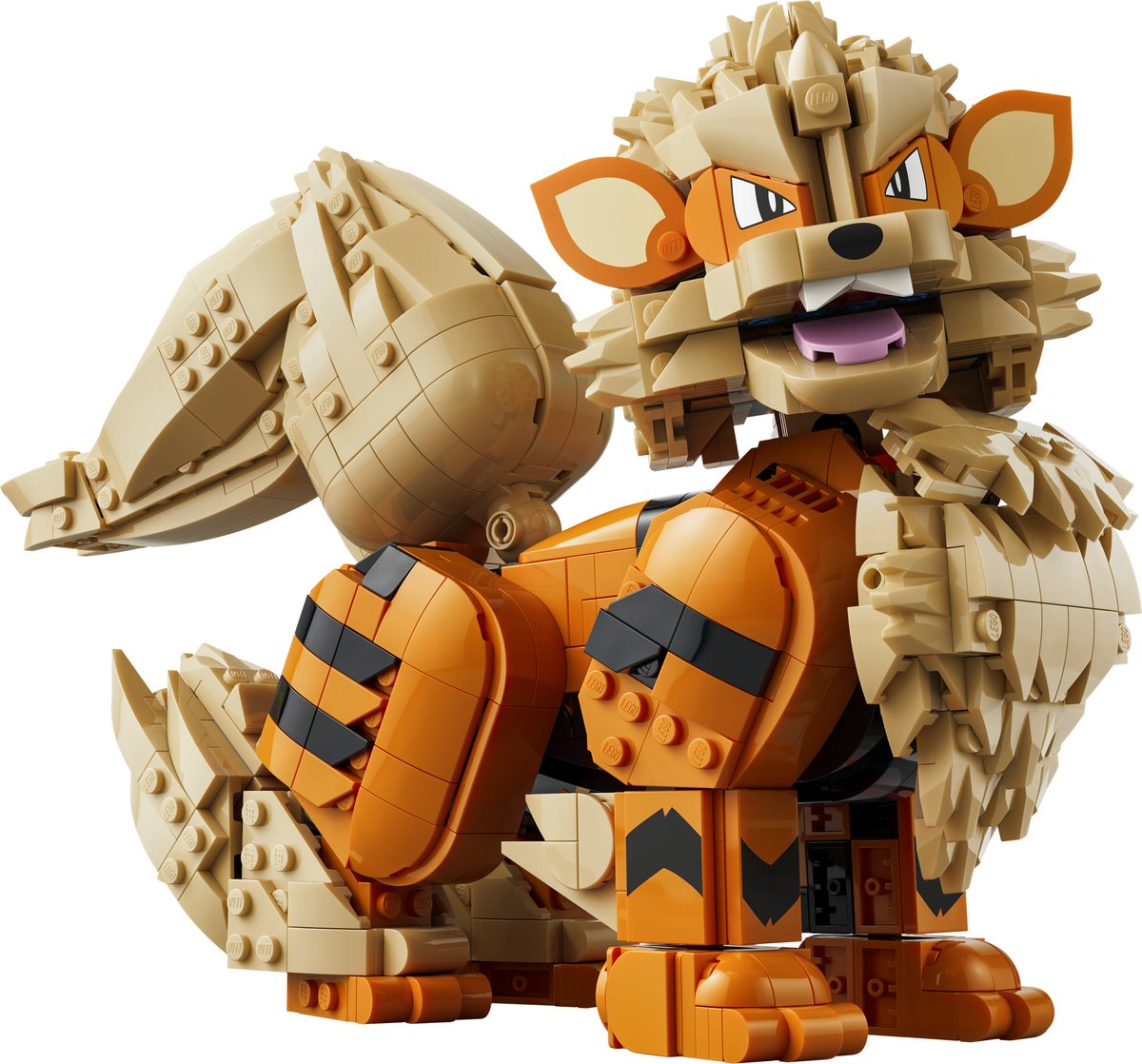 LEGO Pokémon - Arcanine Pokémon Dieren Figuur - 72160 - afbeelding 5
