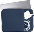 Coverzs Laptophoes - 14 inch - Donkerblauw - afbeelding 1
