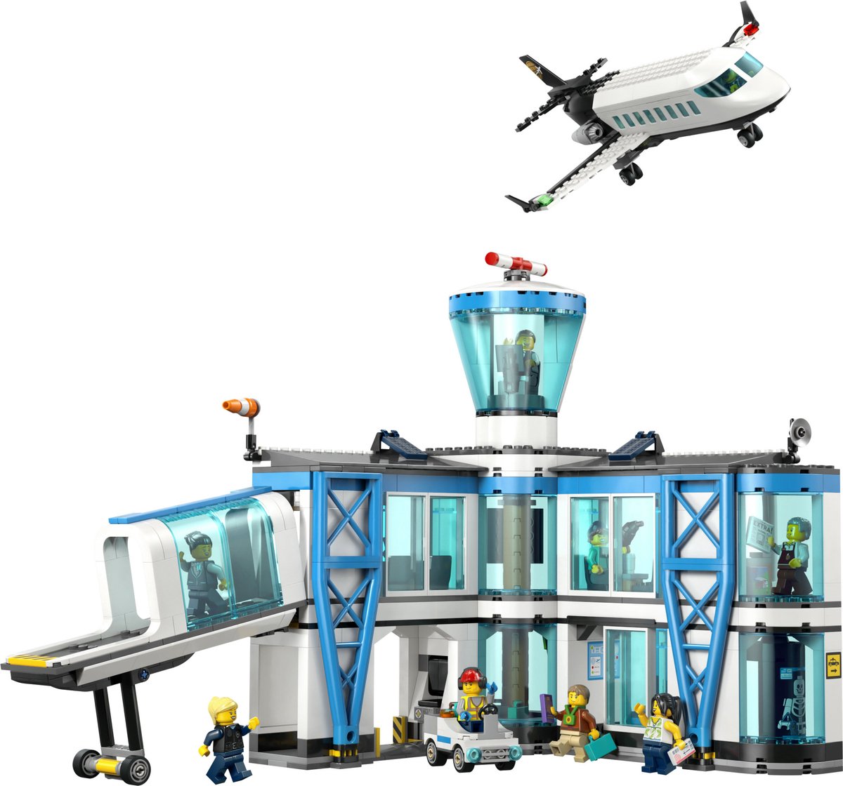 LEGO - My City 60502 - Luchthaven met Vliegtuig - afbeelding 4