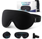 Somnifiq Slaapmasker - Luxe 3D Oogmasker Slaap - Zijden Slaapmasker - Traagschuim - 100% Verduisterend - Voor Mannen en Vrouwen - afbeelding 1
