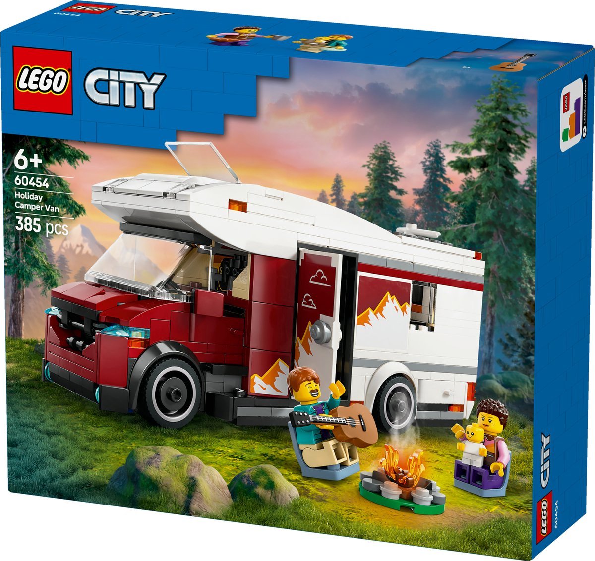 LEGO City Avontuurlijke camper voertuigset - 60454 - afbeelding 2
