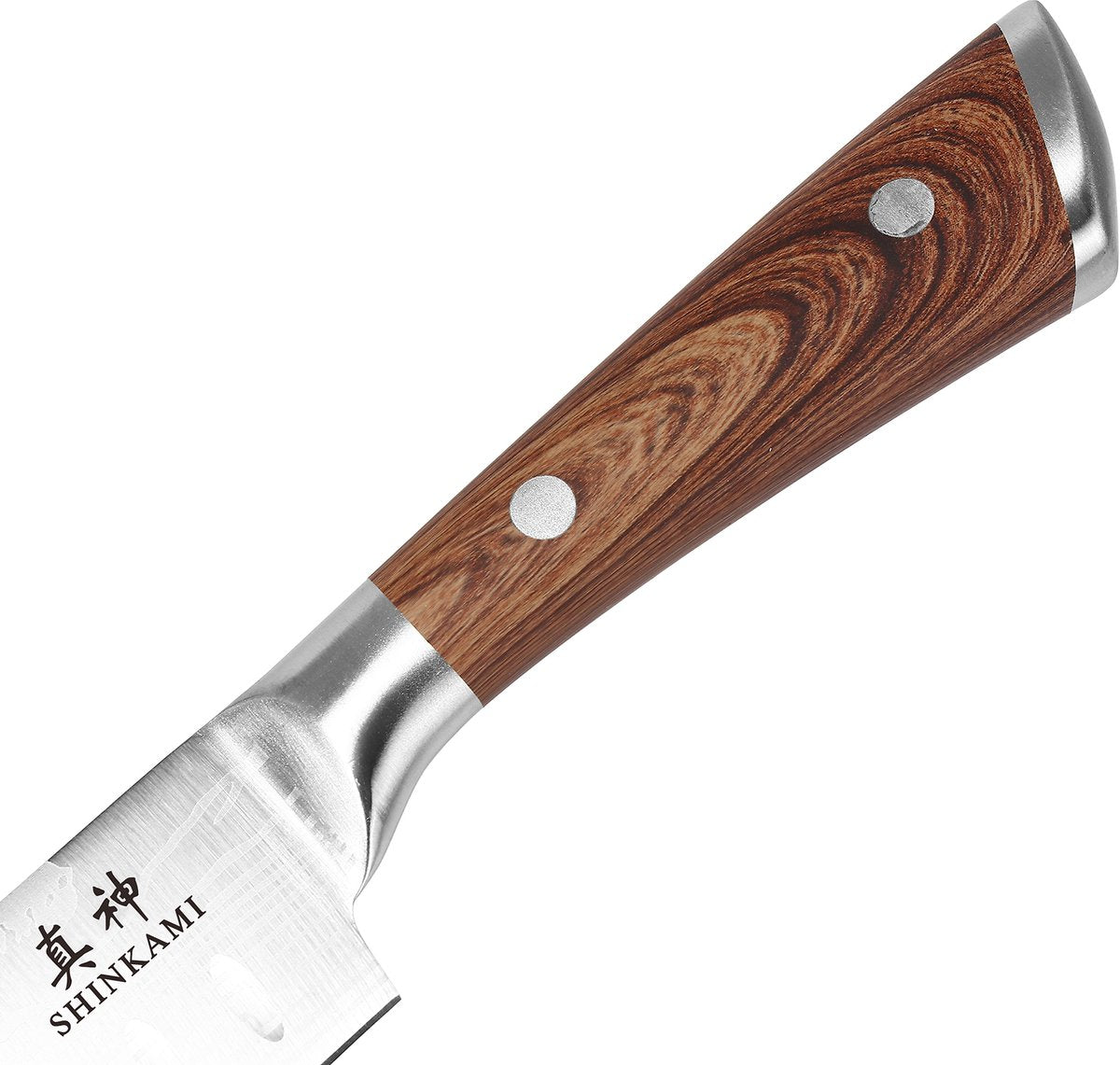 Shinkami® - 5-delige Japanse Messenset met Slijpsteen - Samurai-stijl - afbeelding 5