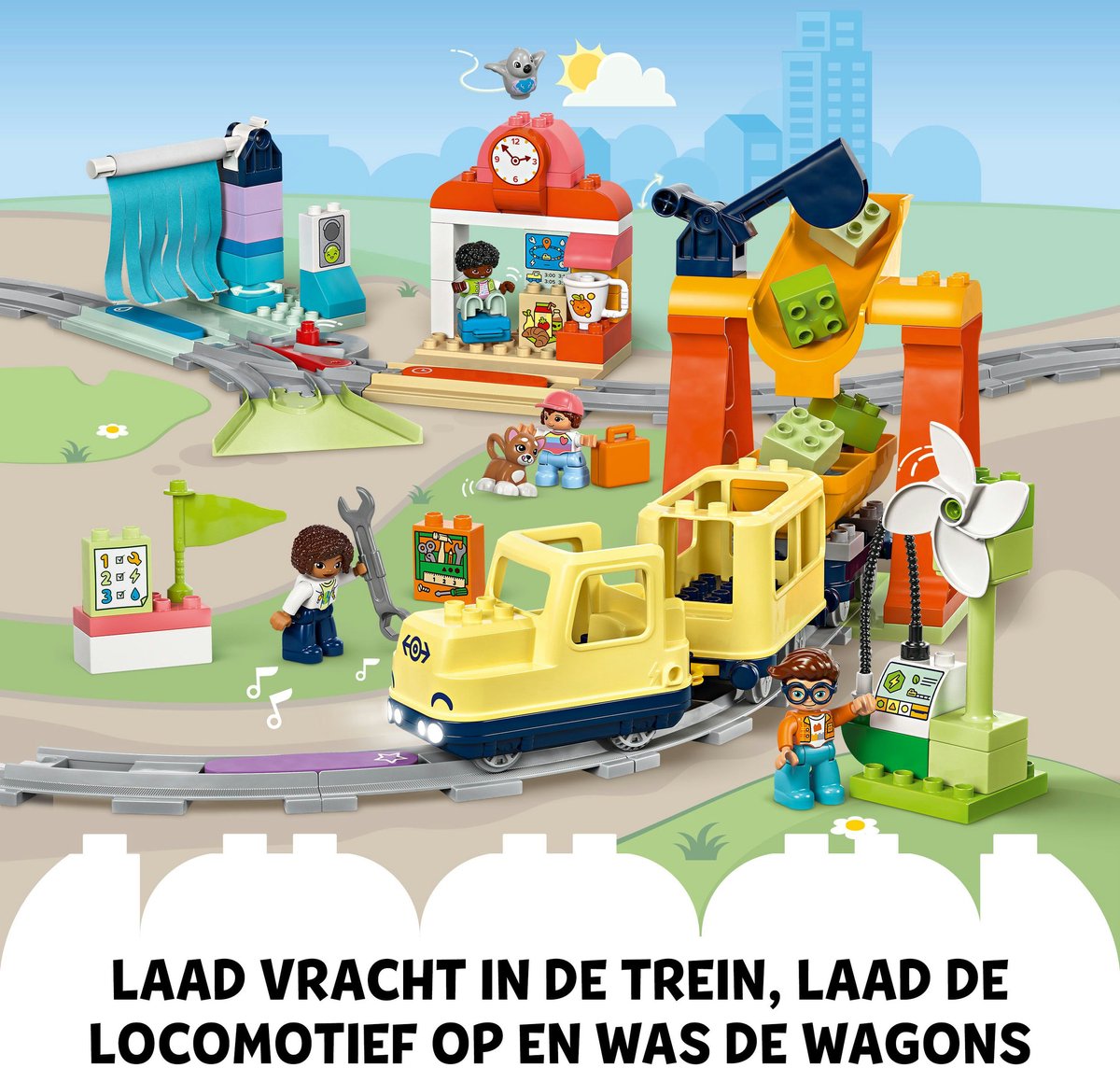 LEGO DUPLO - Stad Grote interactieve buurttrein set - 10428 - afbeelding 5