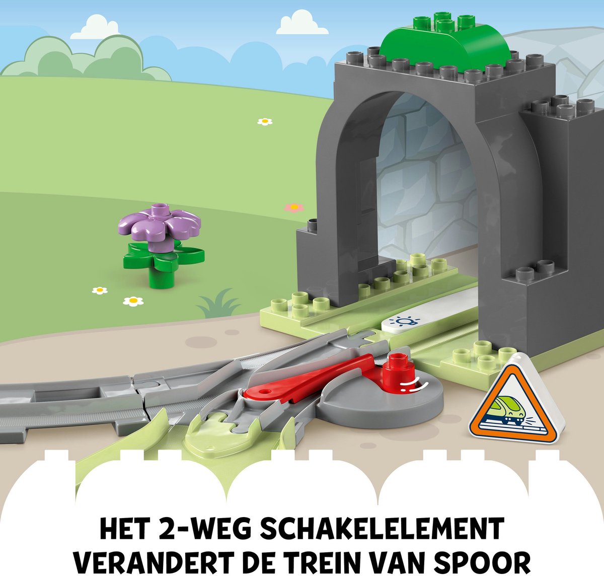 LEGO DUPLO - Stad Treintunnel en rails uitbreidingsset - 10425 - afbeelding 5