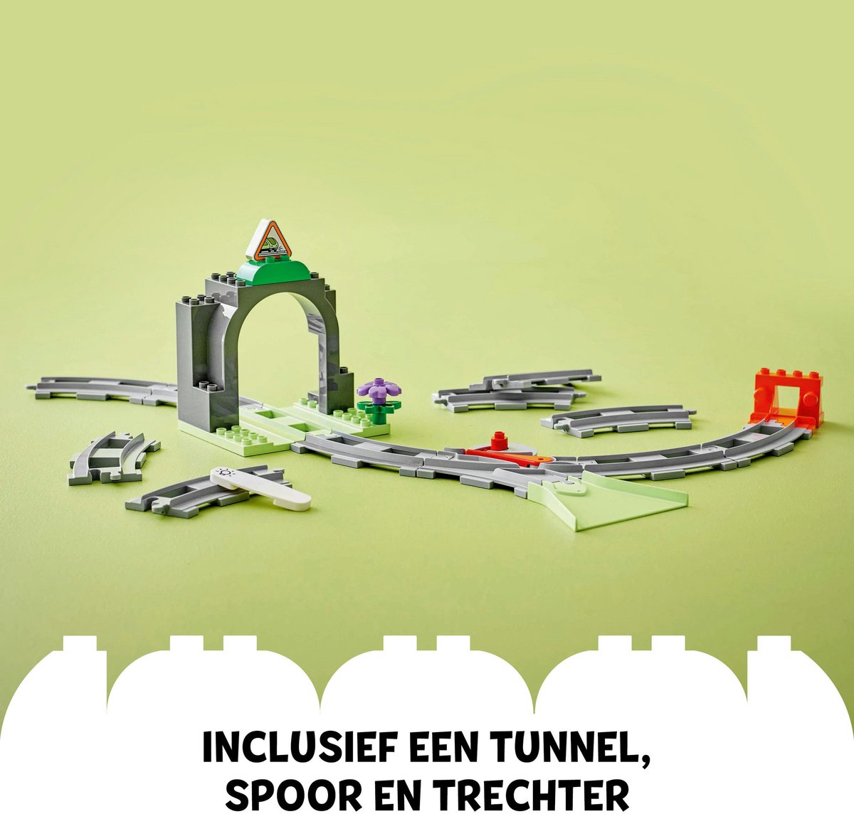LEGO DUPLO - Stad Treintunnel en rails uitbreidingsset - 10425 - afbeelding 4