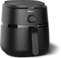 Philips 1000 Series Airfryer - NA120/00 - Draaiknopbediening - 4.2L - Tot 4 Personen - Zwart - afbeelding 1