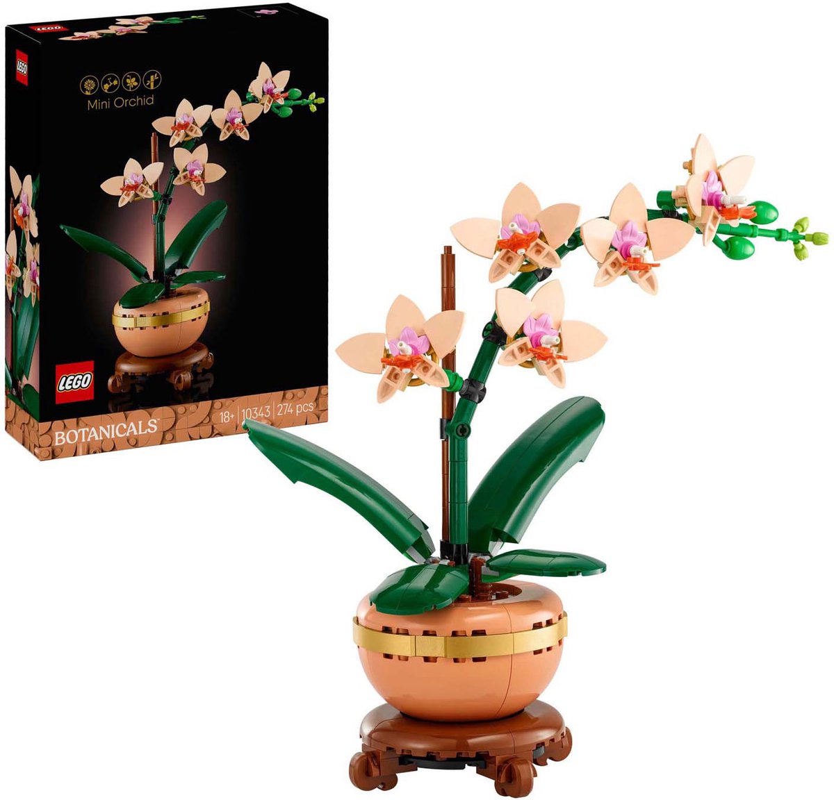 LEGO Botanicals Mini orchidee - 10343 - afbeelding 2