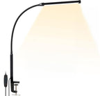 Vicon Bureaulamp LED Dimbaar - 3 Kleuren licht - Met Klem - Klemlamp - Leeslamp - Tafellamp - Bedlamp - Hobbylamp - afbeelding 1