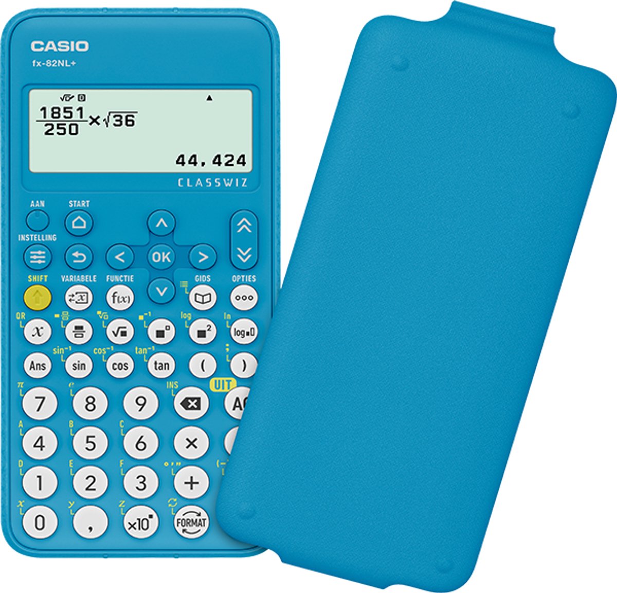 Casio fx-82NL+ rekenmachine - Wetenschappelijke rekenmachine - Voor de middelbare school - afbeelding 2