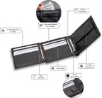 Negotia Finnian - Leren Portemonnee Heren - RFID Beveiligd - Wax Pull-Up Leer - afbeelding 3