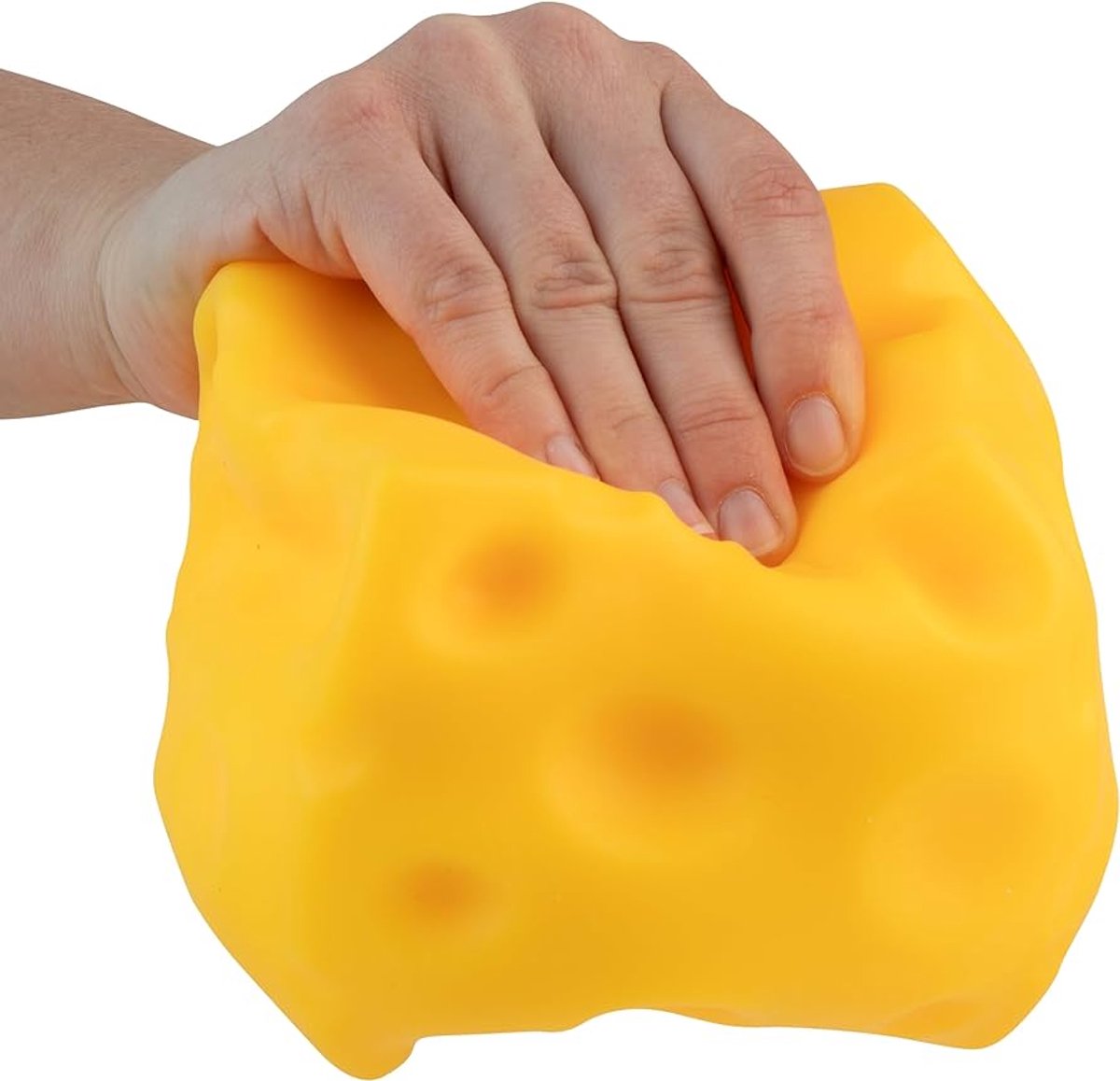 Premium Kwaliteit Cheese Squishy / Kaas Stressbal | Anti Stress Speelgoed | Tik-Tok Fidget - Geel - afbeelding 1