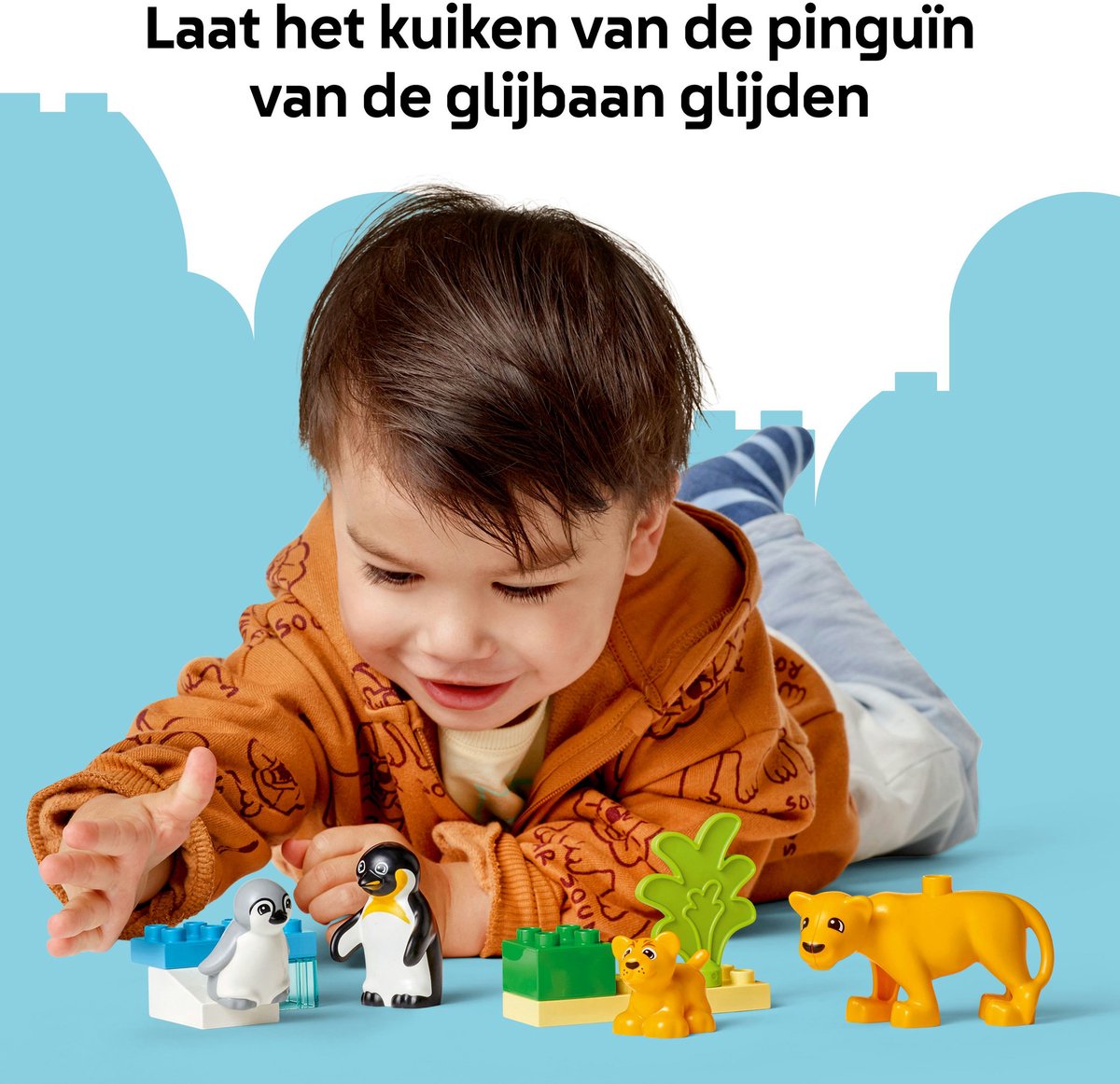 LEGO DUPLO Stad Families van wilde dieren: pinguïns en leeuwen - 10442 - afbeelding 3