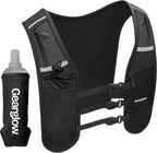 GearGlow® Hardloopvest met Drinken en Telefoonhouder - Soft Flask (500ml) Drinkhouder - Running Vest - afbeelding 1