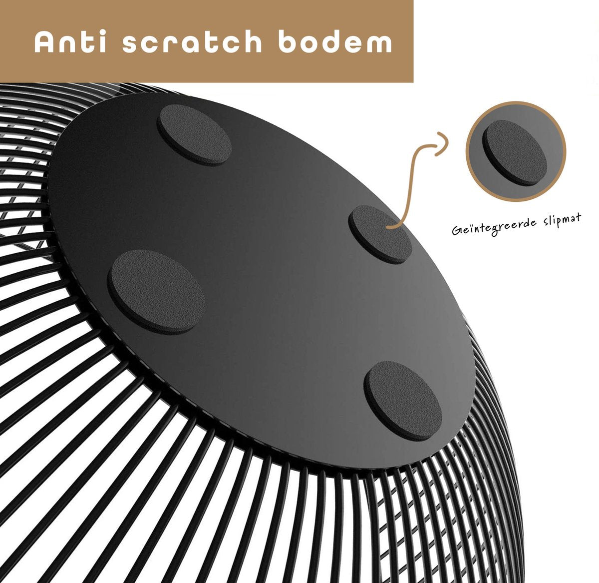 Baulk® - Fruitschaal zwart - Fruitmand - afbeelding 3