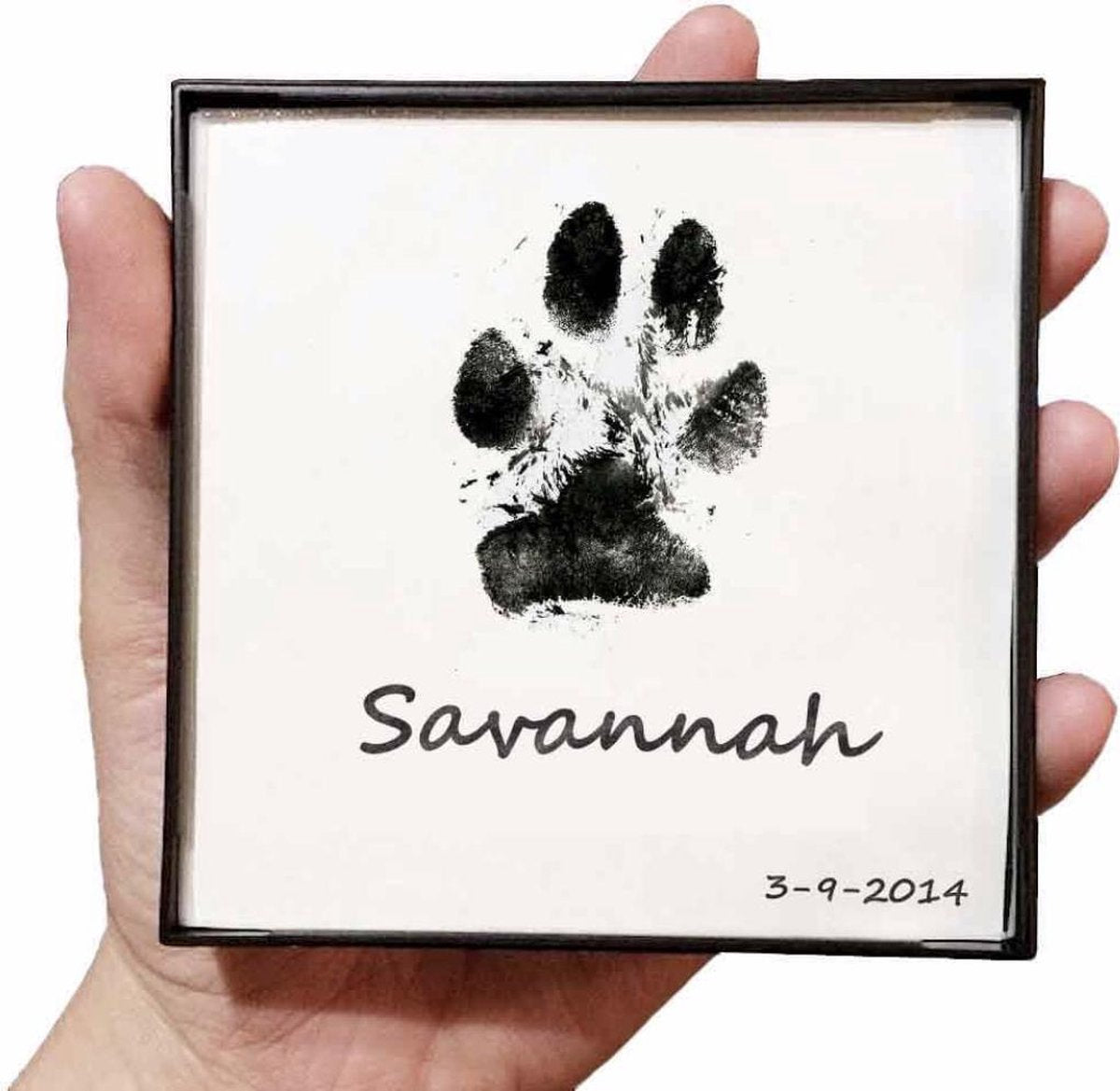 PrintMe - Paw Print Pad - Groter formaat - Pootafdruk maken van Hond of Kat - Geen Inkt op Poot - afbeelding 4