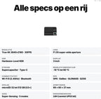 70mai Dash Cam 4K A800SE - Dashcam - 4K Ultra HD opname met HDR - GPS en ADAS rijassistentie - Parkeerstand beveiliging - WiFi app bediening - G-sensor voor incidentdetectie en continue opname - afbeelding 4