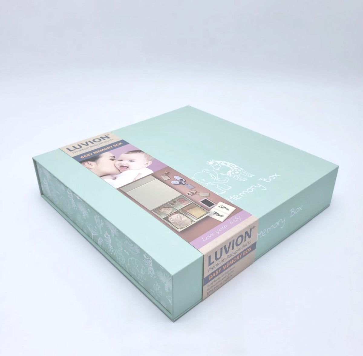 LUVION Baby Memory Box - 23-delige herinneringsset - afbeelding 5