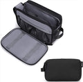 Toilettas - Luxe organizer - Zwart - Heren - Dubbele rits - afbeelding 1