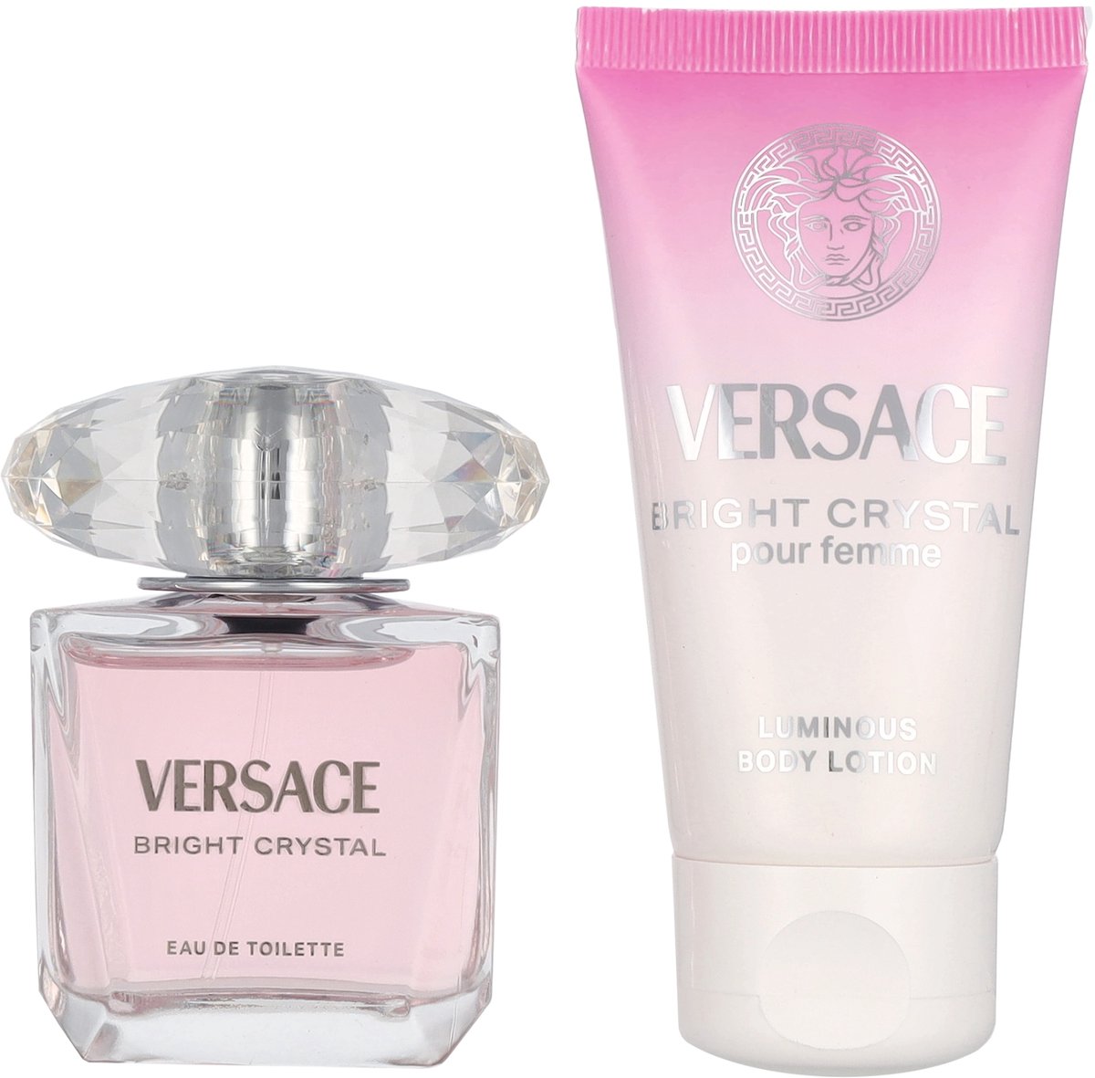 Versace Bright Crystal geschenkset met parfum en bodylotion – afbeelding 2