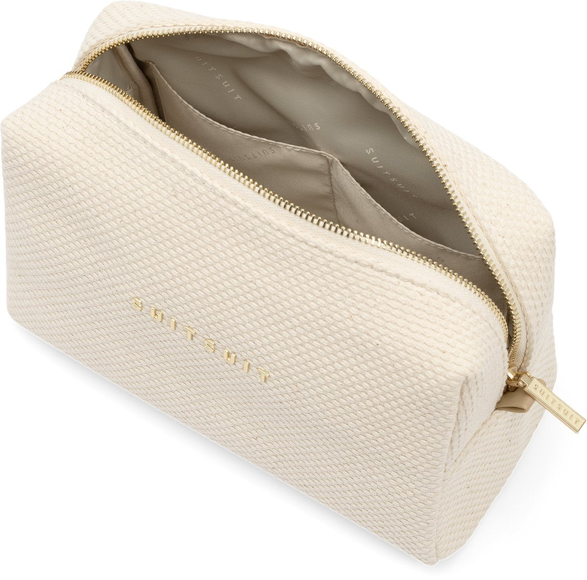 SUITSUIT Toilettas dames - Make up tasje - Beauty set - Fusion Natural Dots - afbeelding 3