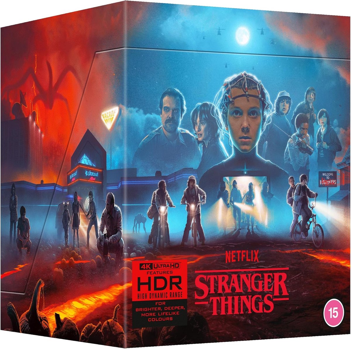 Stranger Things Complete Serie - 4K UHD - Limited Deluxe Edition - Import - afbeelding 1