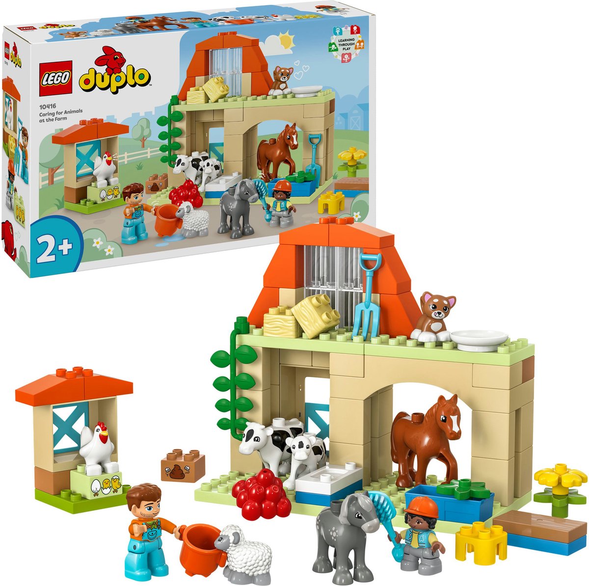 LEGO DUPLO Dieren verzorgen op de boerderij - 10416 - afbeelding 2