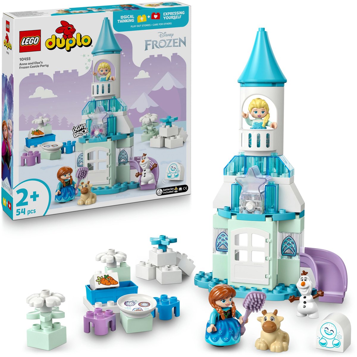 LEGO DUPLO - Disney Anna en Elsa's Frozen Kasteelfeest Set - 10455 - afbeelding 2