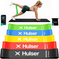 Hulser Mini resistance band set 5-delig - 2 tot 18 kg - 30 cm - Met digitale startgids - afbeelding 1