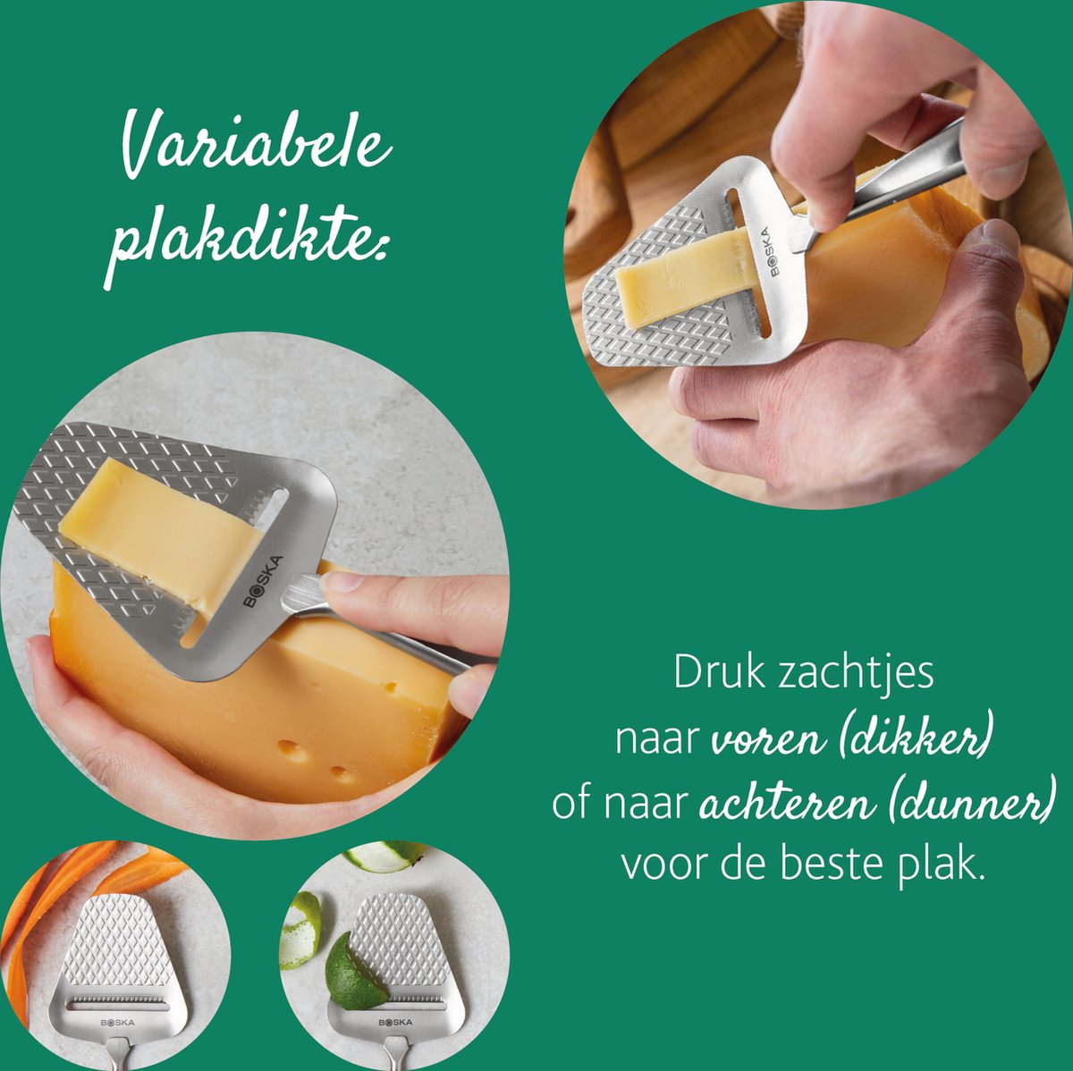 Boska Kaasschaaf Monaco+ - Design kaasschaaf - afbeelding 2