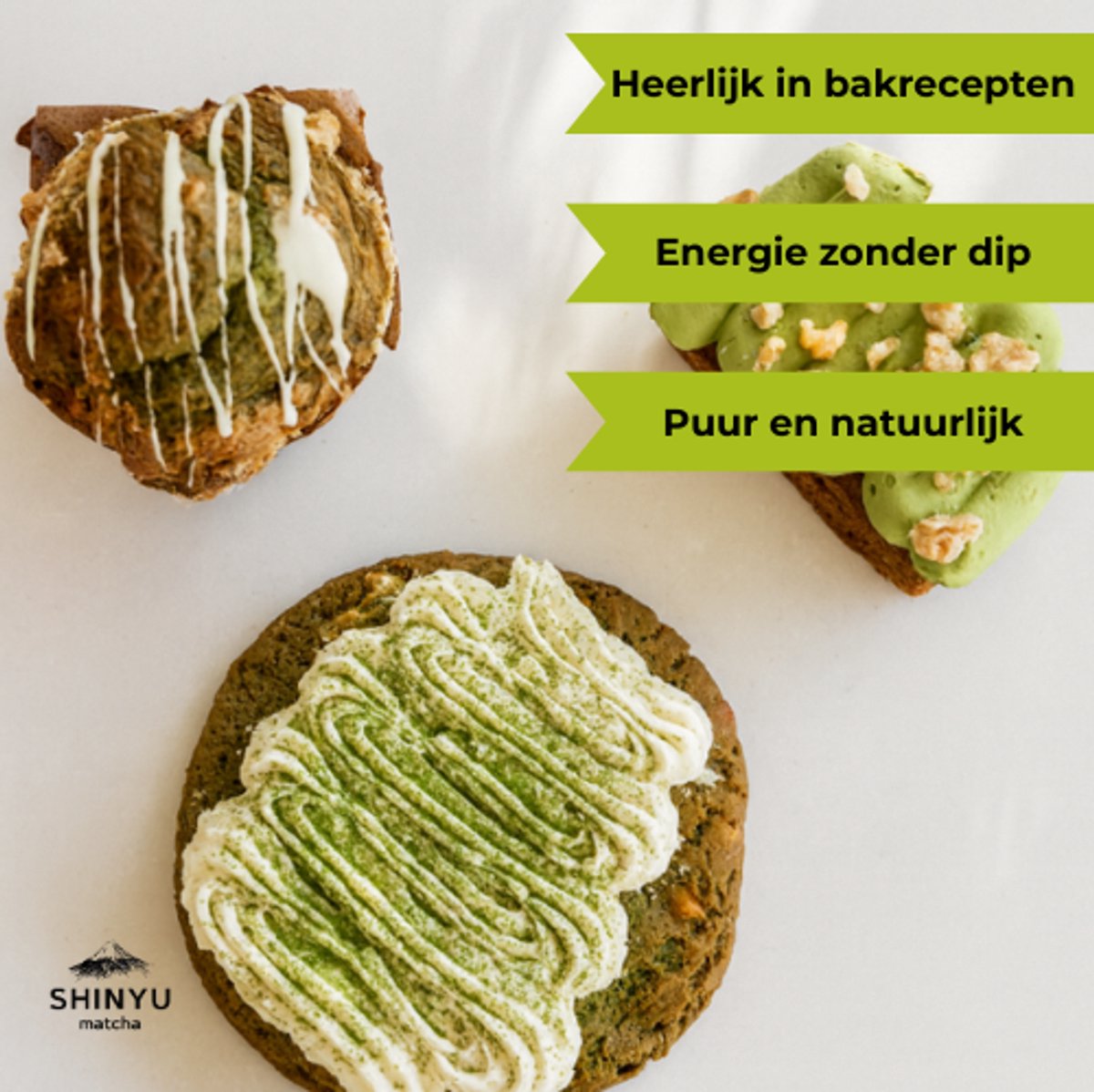SHINYU Matcha - Ceremonial Grade A - Matcha thee poeder - Premium Japanse matcha poeder puur - Single Pack - 30g - afbeelding 5