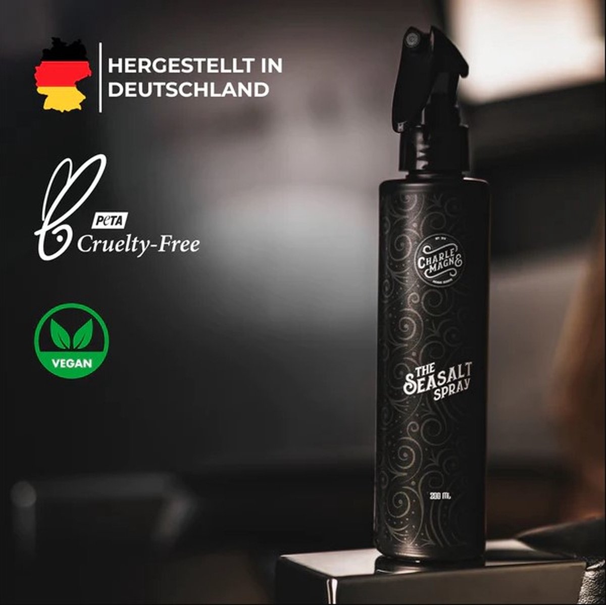 Charlemagne The Sea Salt Spray - Heat protection spray - Zee zout spray - Haarspray - Texture spray - afbeelding 4