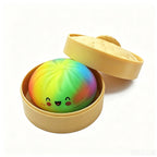 Jeppies® Squishy Dumpling - Squishy - Stressbal - Fidget Toy - 1 Stuk - Rainbow - afbeelding 3