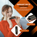 Finesse Premium Mondharmonica Pro – C Majeur – met Case - voor Volwassenen & Kinderen - Zwart - afbeelding 5