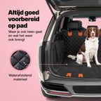 Jake and Jacky Hondendeken Auto Achterbank en Kofferbak - Autodeken Hond - Hondenkleed - Beschermhoes Auto - Incl. Hondenriem, Ophangriemen & Opbergtas - afbeelding 5