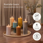 Bolsius - Rustieke Kaarsen Set - afbeelding 3