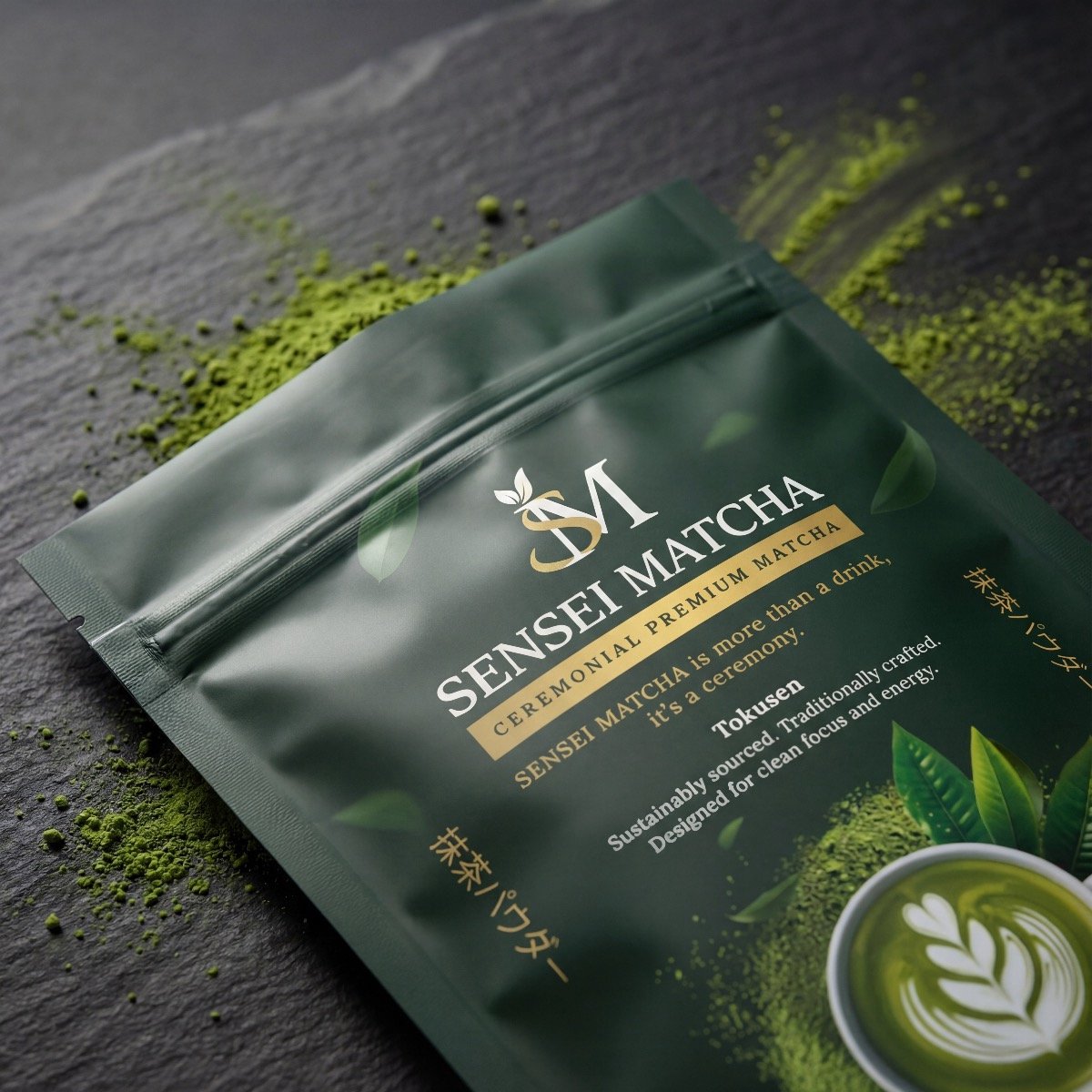 Ceremonial Matcha - Premium Matcha Thee poeder - Japanse Green thee Poeder - Japanse Matcha Thee - Pure Umami - afbeelding 5