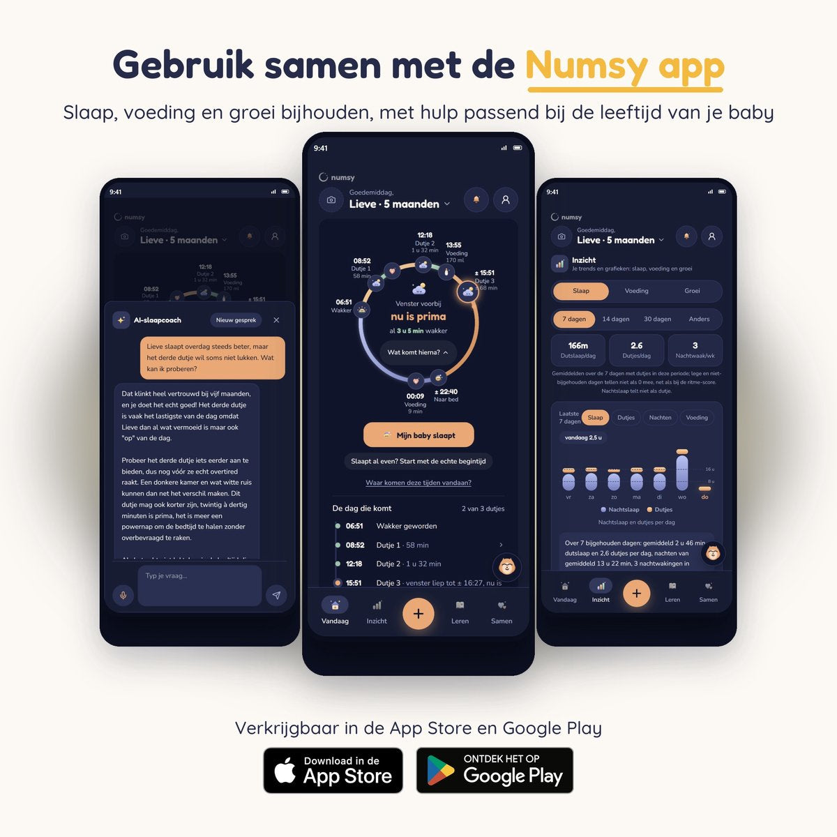 Numsy Babykamer Nachtlampje - automatische lichtsensor - afbeelding 2