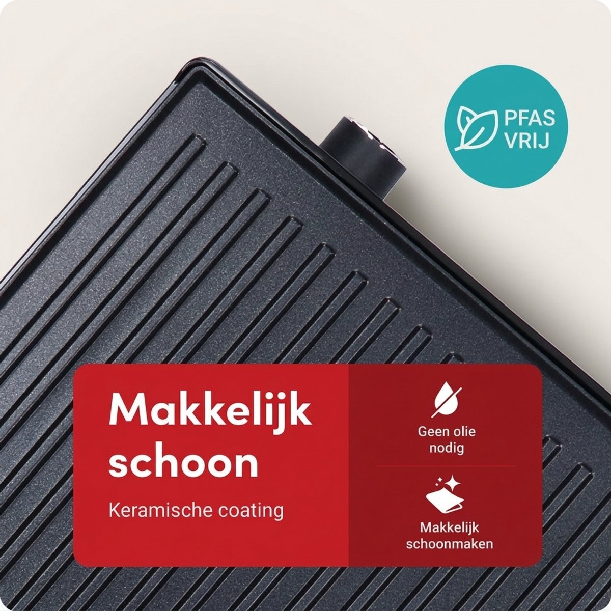 Tomado TGC4001S - XXL contactgrill - Tosti apparaat - 30 x 24 cm - Tosti ijzer - Instelbare temperatuur - Grill apparaat - PFAS vrij - 2000 watt - afbeelding 3