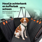 Jake and Jacky Hondendeken Auto Achterbank en Kofferbak - Autodeken Hond - Hondenkleed - Beschermhoes Auto - Incl. Hondenriem, Ophangriemen & Opbergtas - afbeelding 2