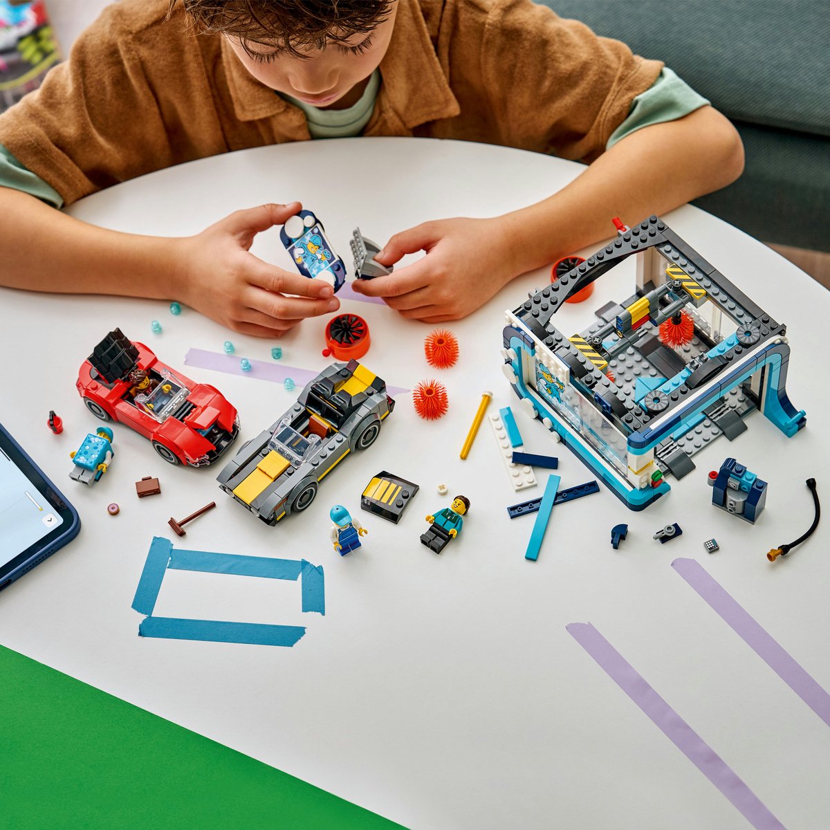 LEGO City Autowasstraat Auto - 60497 - afbeelding 4