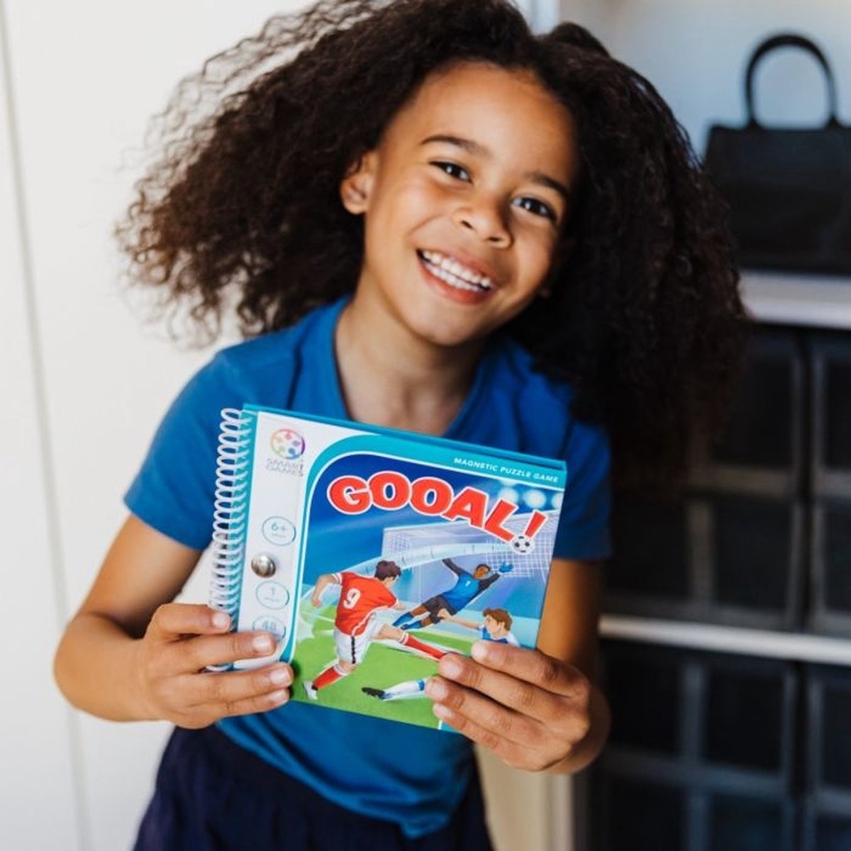 SmartGames Gooal! - Magnetisch Reisspel & Denkspel - 48 Opdrachten met Voetbalthema - Educatief Solospel voor Kinderen - Vanaf 6 Jaar - afbeelding 3