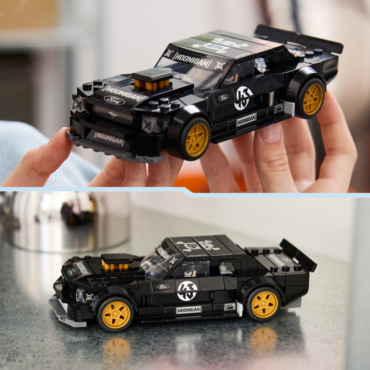 LEGO Speed Champions Ken Blocks '65 Ford Mustang Hoonicorn V1 Auto - 77262 - afbeelding 2